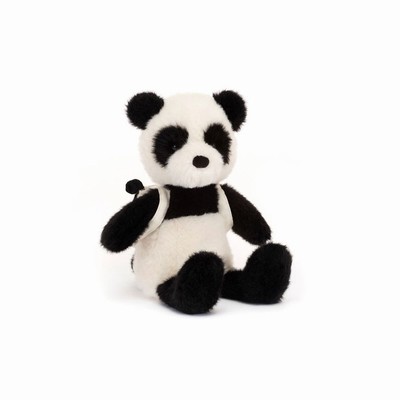 Jellycat Backpack Panda New Zealand | NUZBQ8971